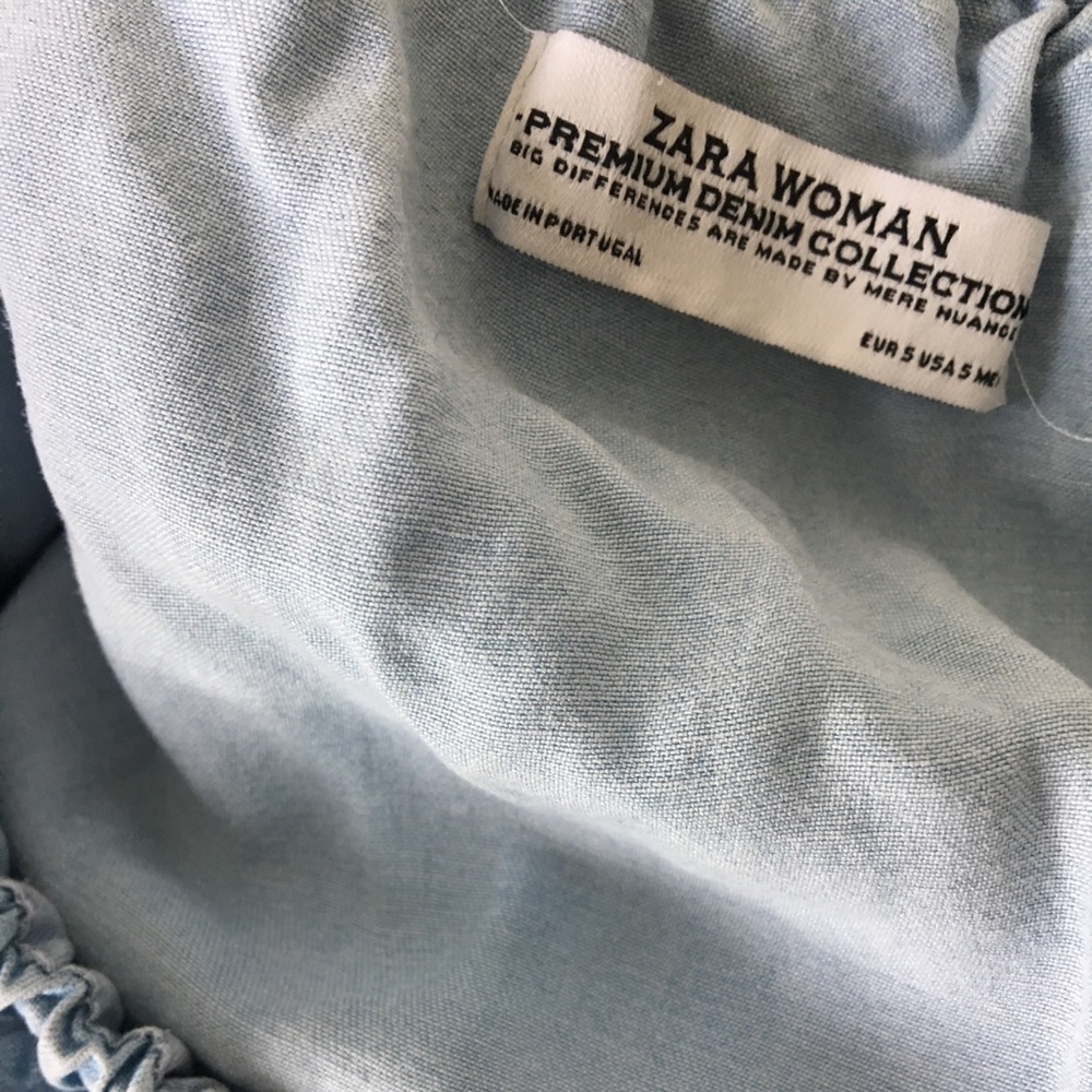 ZARA Denim Dress - Picture 5 of 8